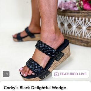 Womens wedge sandals